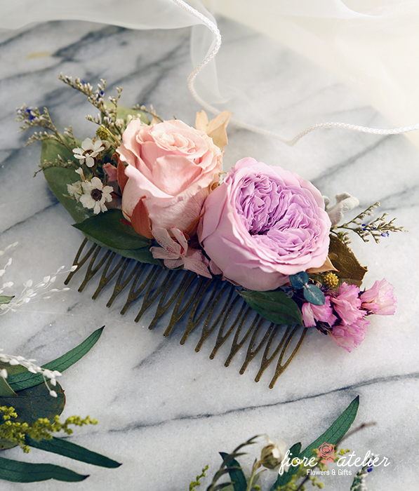 WEDDING HAIR COMB 008